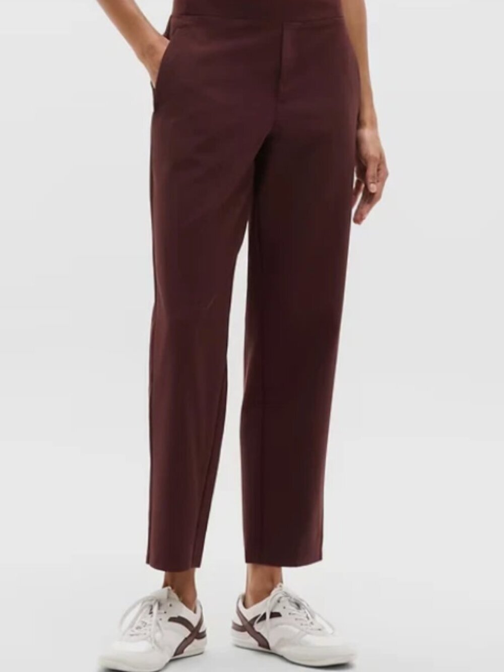 ATHLETA Endless High Rise Pants Maroon Size 0